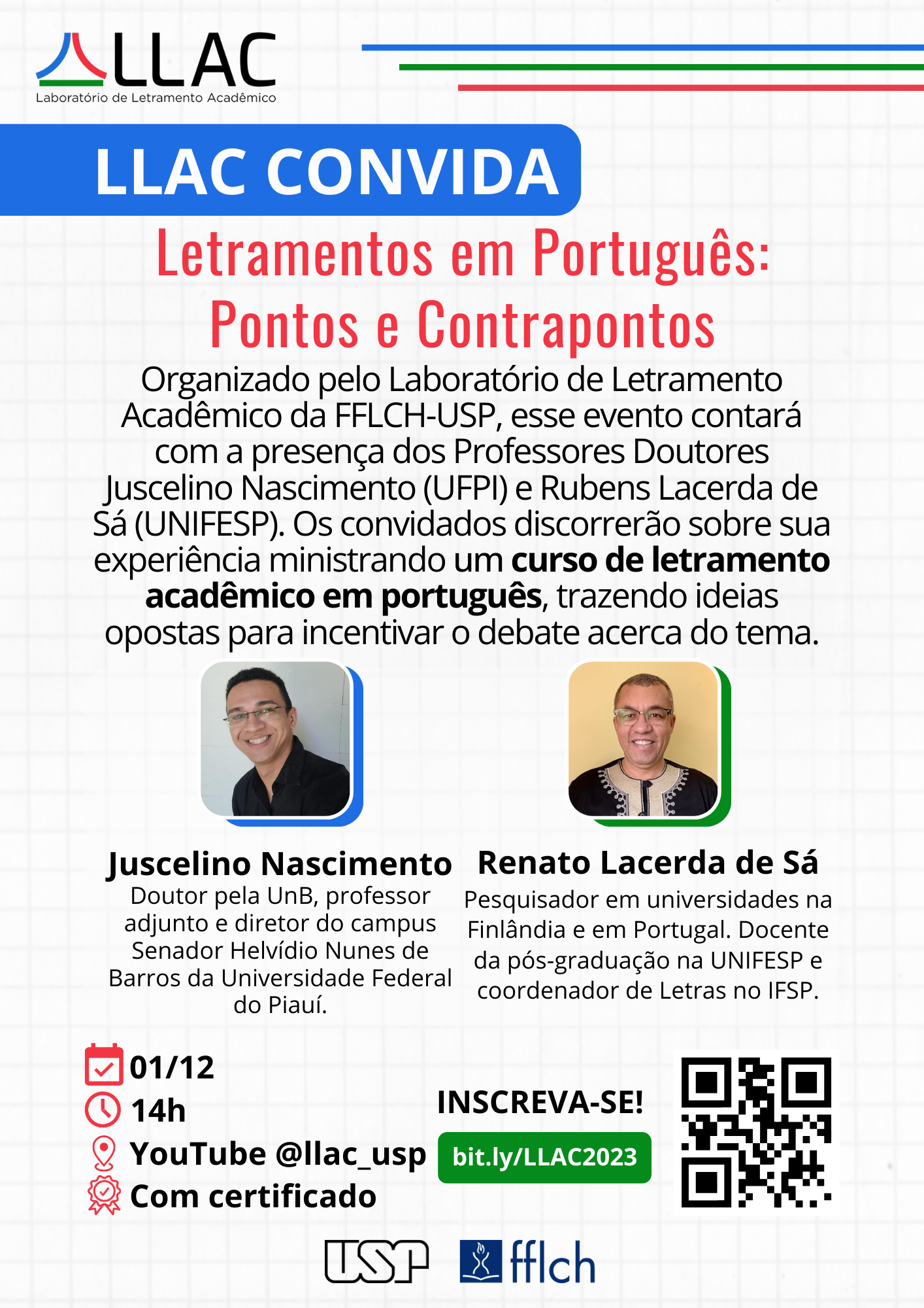 Evento: Letramentos em Português